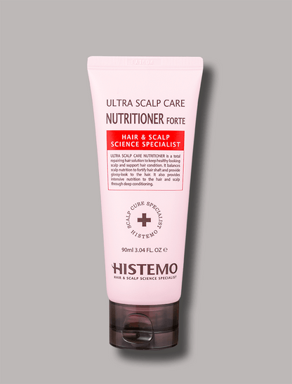 Pink tube of HISTEMO Ultra Scalp Care Nutritioner Forte